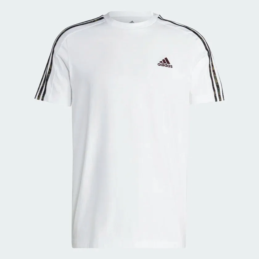 adidas Essentials Single Jersey 3-Stripes Men's Tee