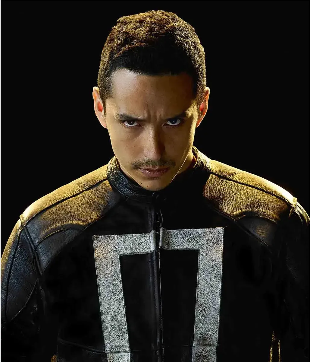 Agents of Shield Robbie Reyes Style Leather Jacket by TJS