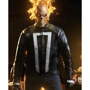 Agents of Shield Robbie Reyes Style Leather Jacket by TJS