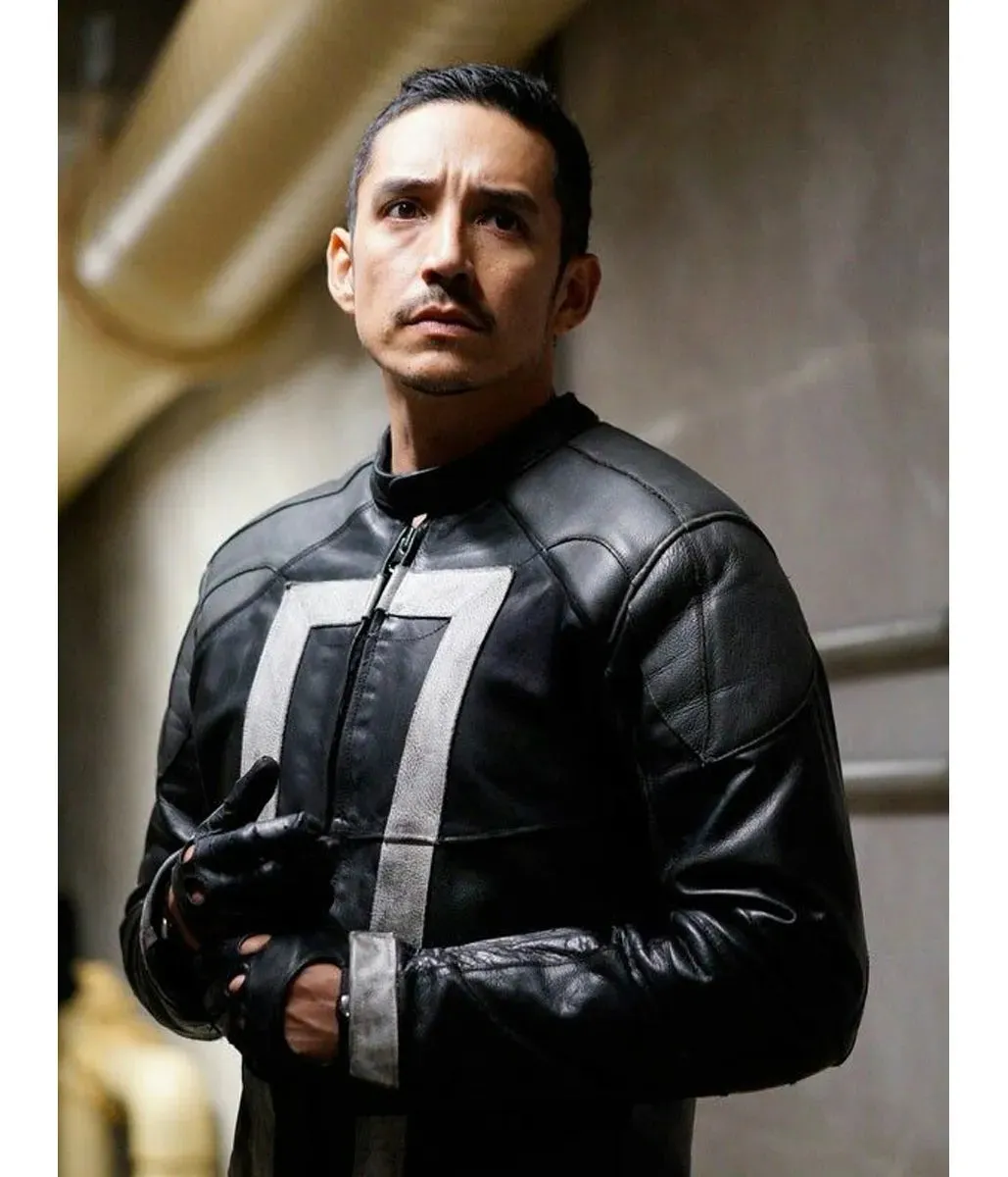 Agents of Shield Robbie Reyes Style Leather Jacket by TJS