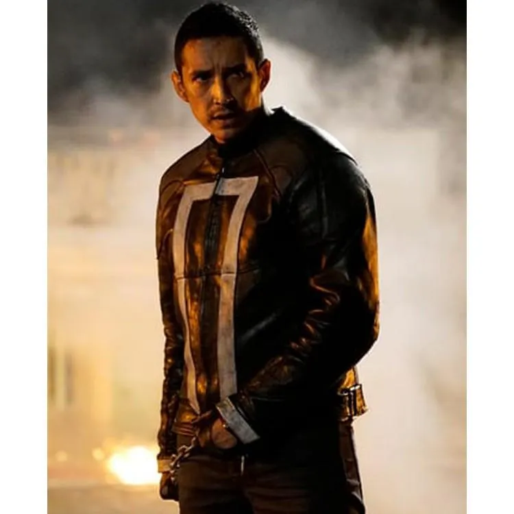 Agents of Shield Robbie Reyes Style Leather Jacket by TJS