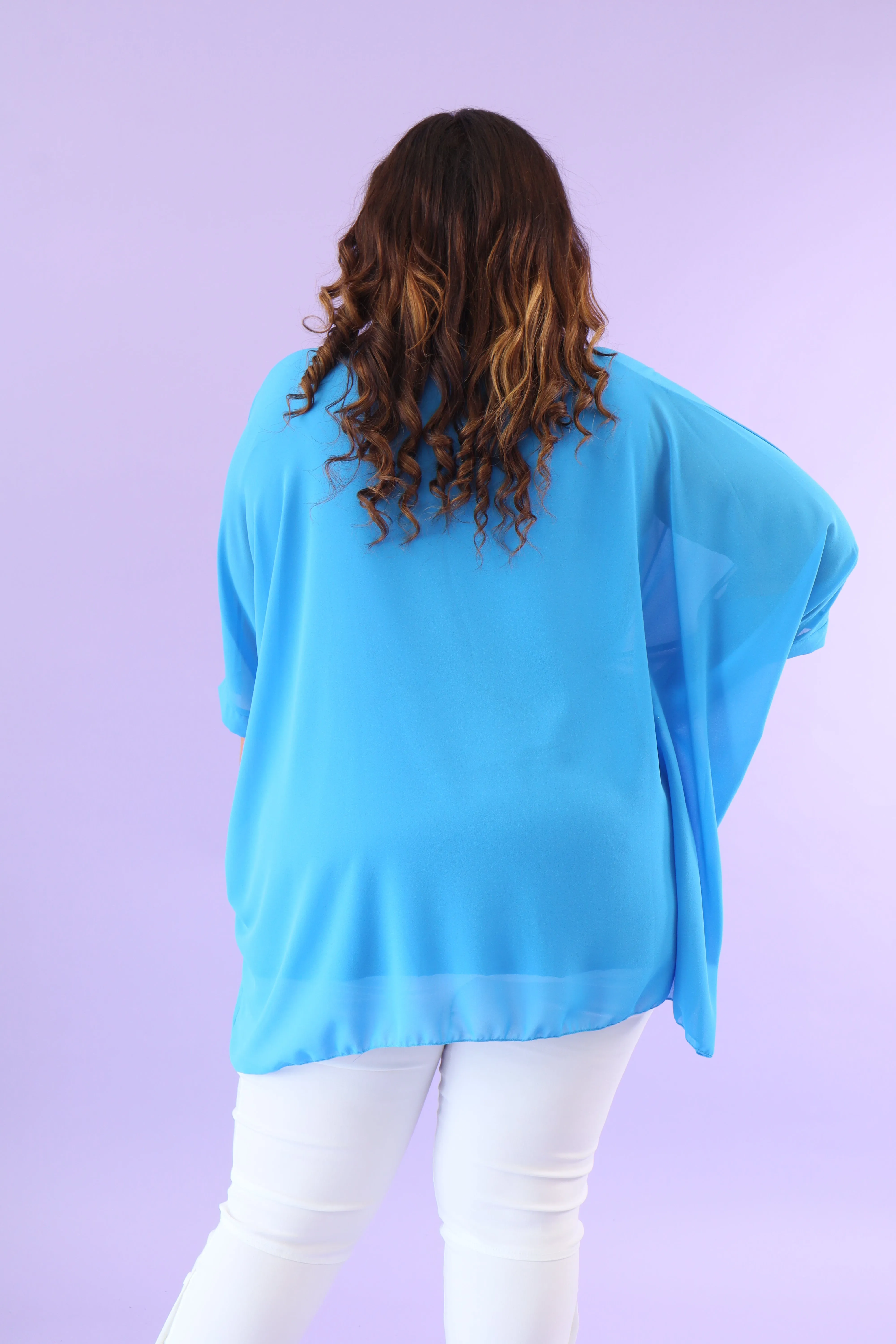 Alice Blouse in Blue