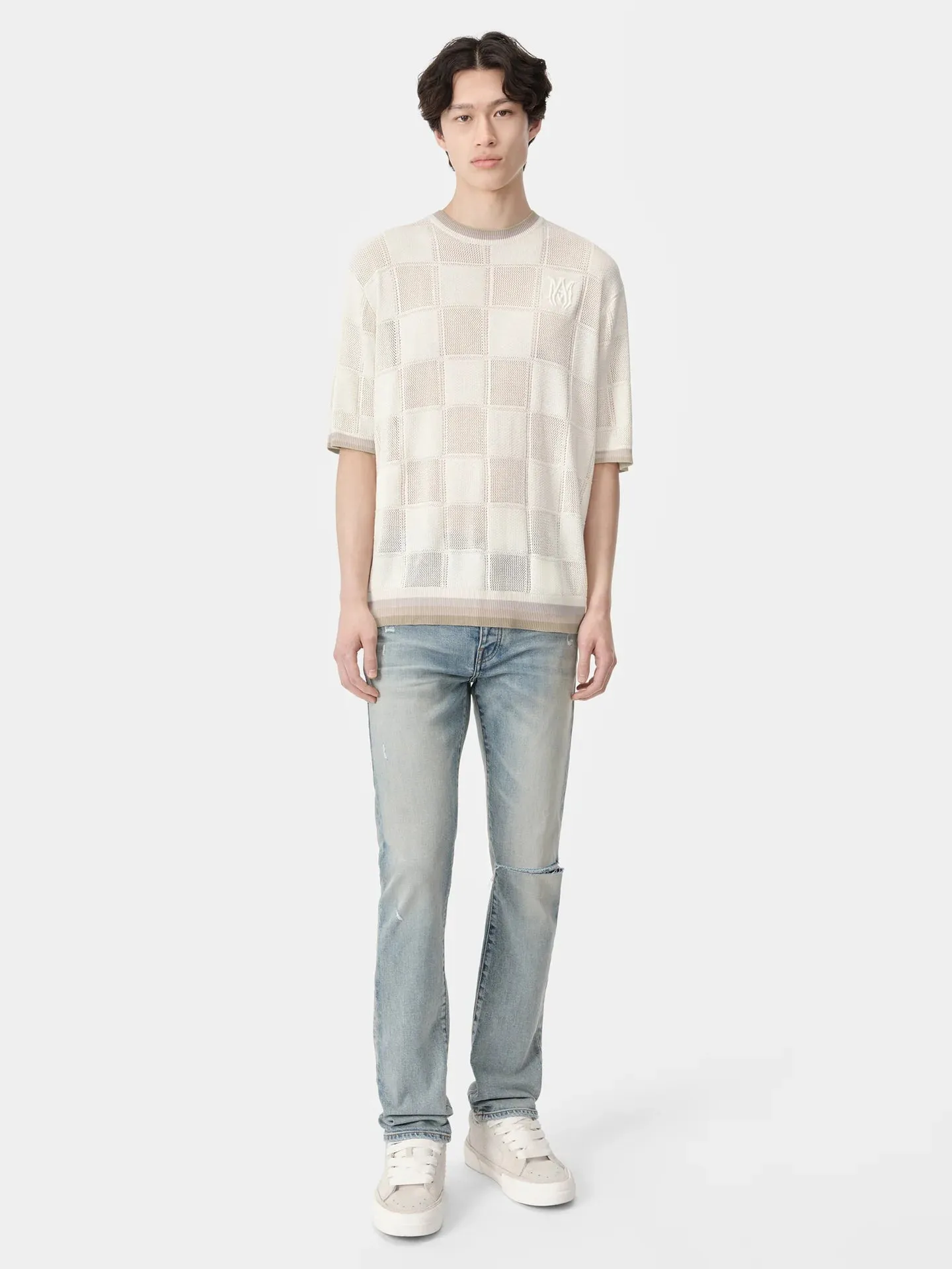 AMIRI - Men MA Checkered Tee