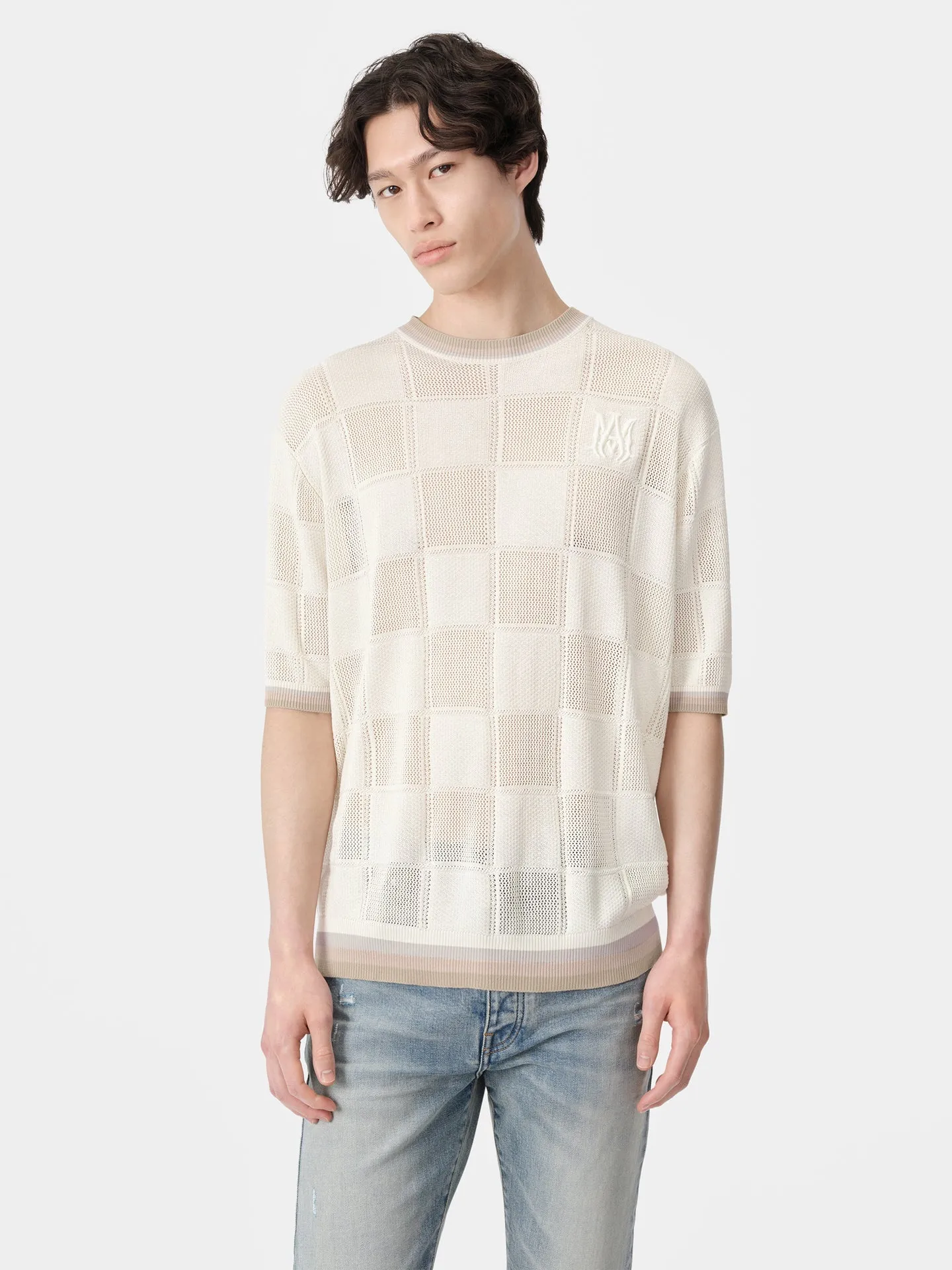 AMIRI - Men MA Checkered Tee