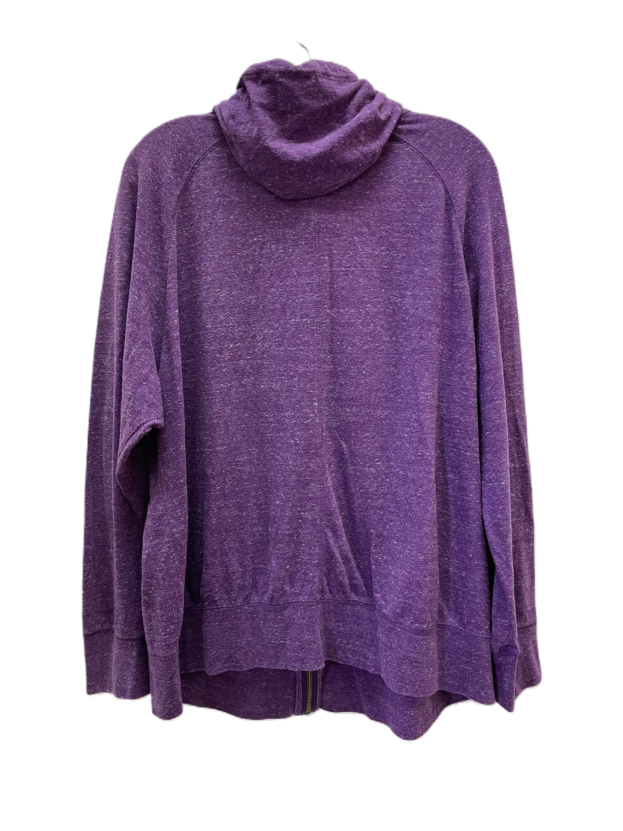 Athletic Sweatshirt Hoodie By Nike Apparel In Purple, Size: 2x