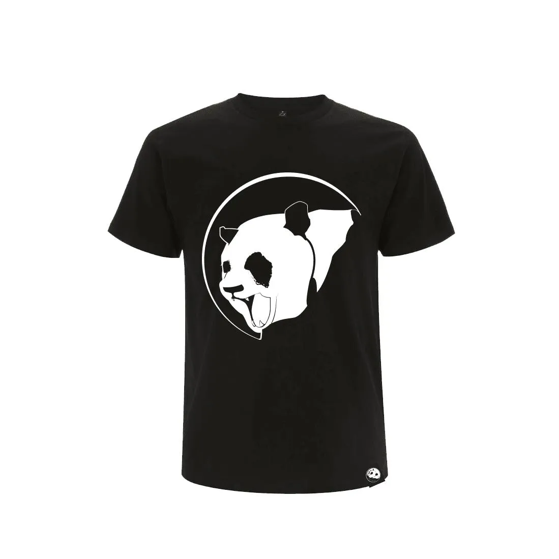 Black Classic Panda Unisex Tee