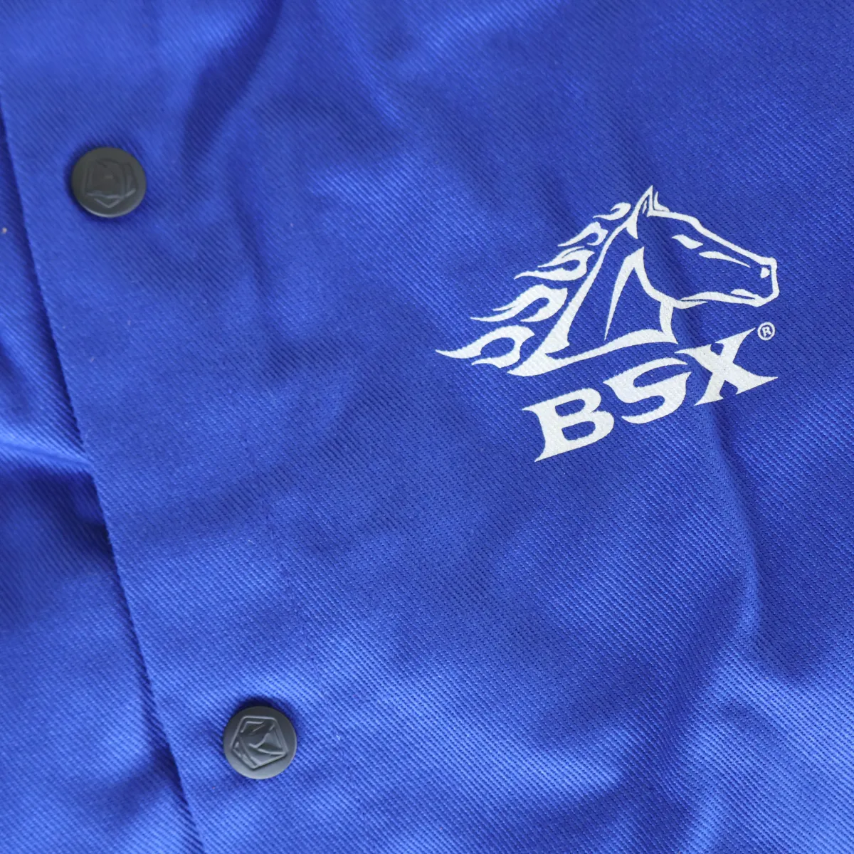 Black Stallion Hybrid FR and Grain Pigskin Welding Jacket - BXRB9C/PS