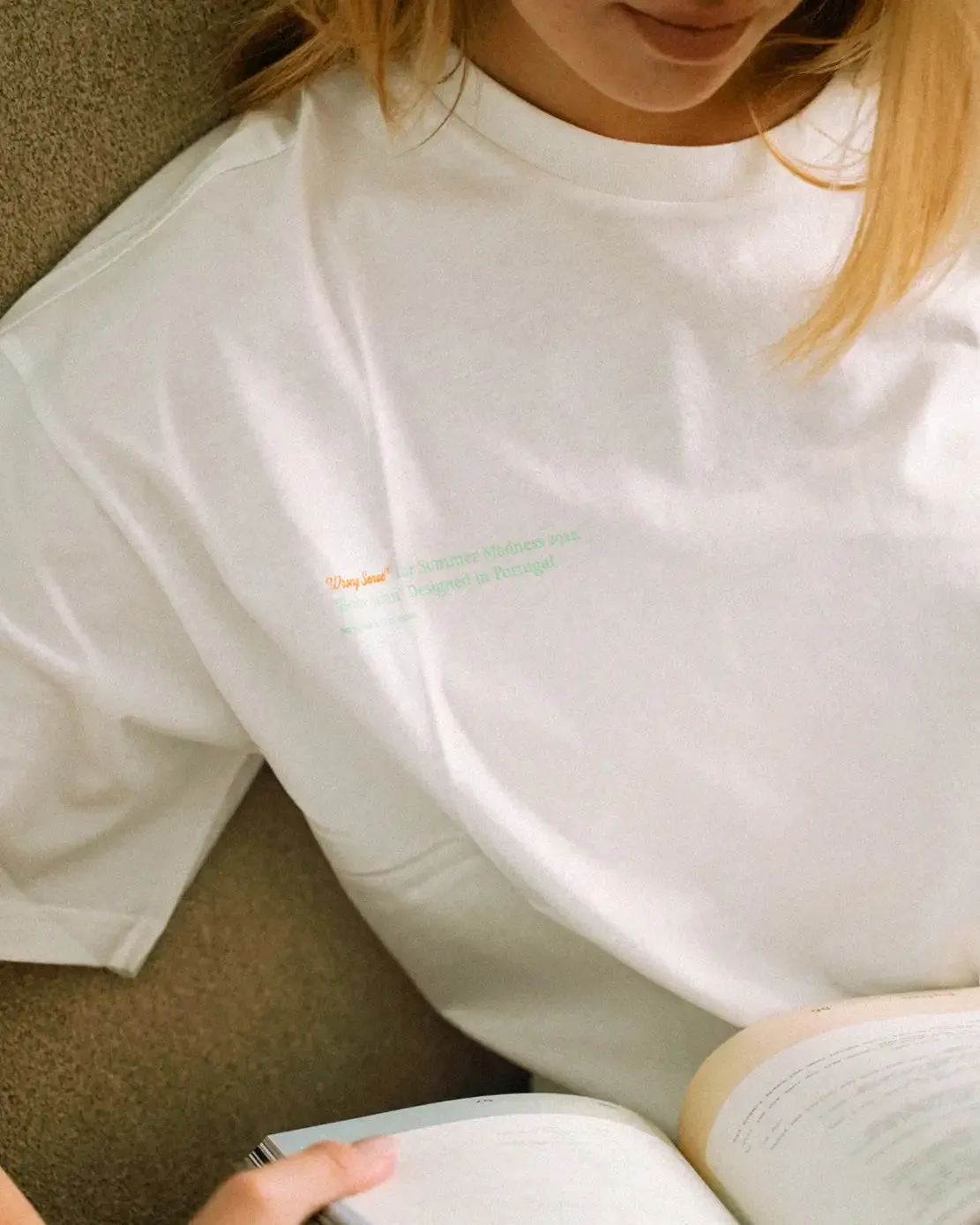 BOHEMIAN T-SHIRT IN WHITE