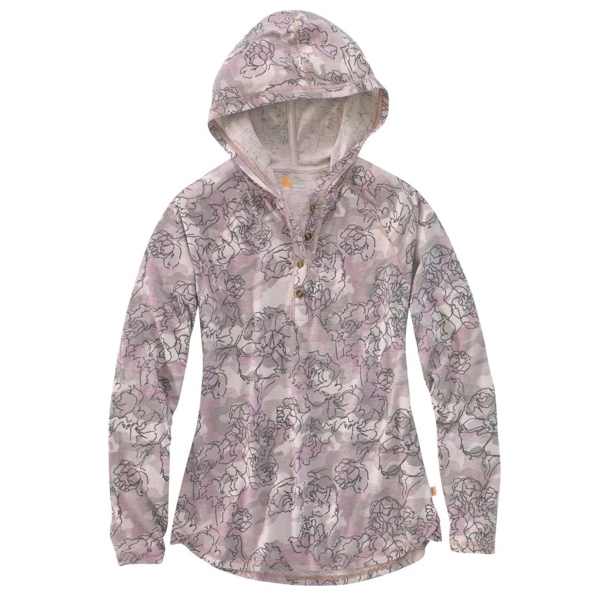 Carhartt Women's Amethyst Coleharbor Printed Hoodie