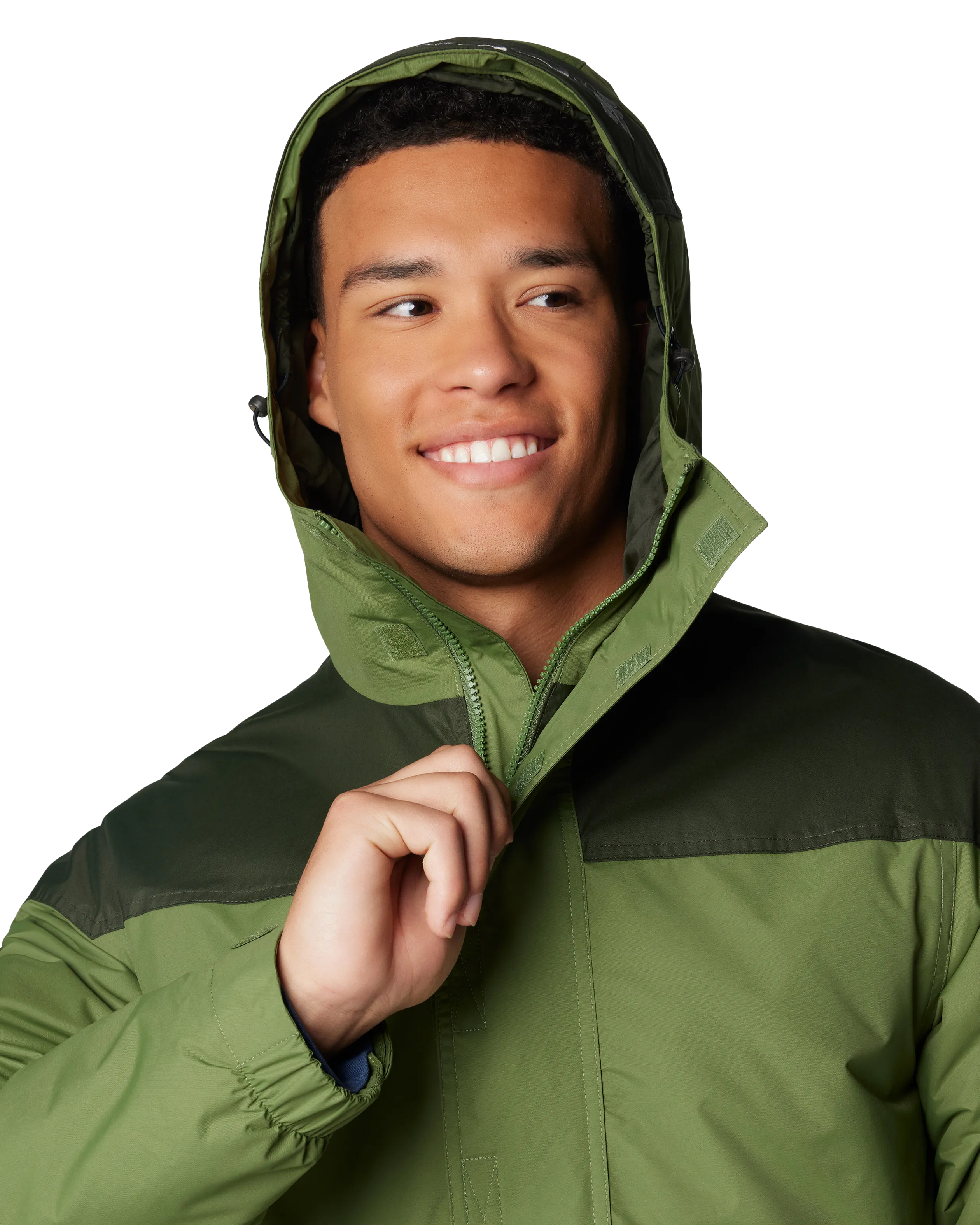 Challenger II Insulated Jacket in Canteen & Greenscape