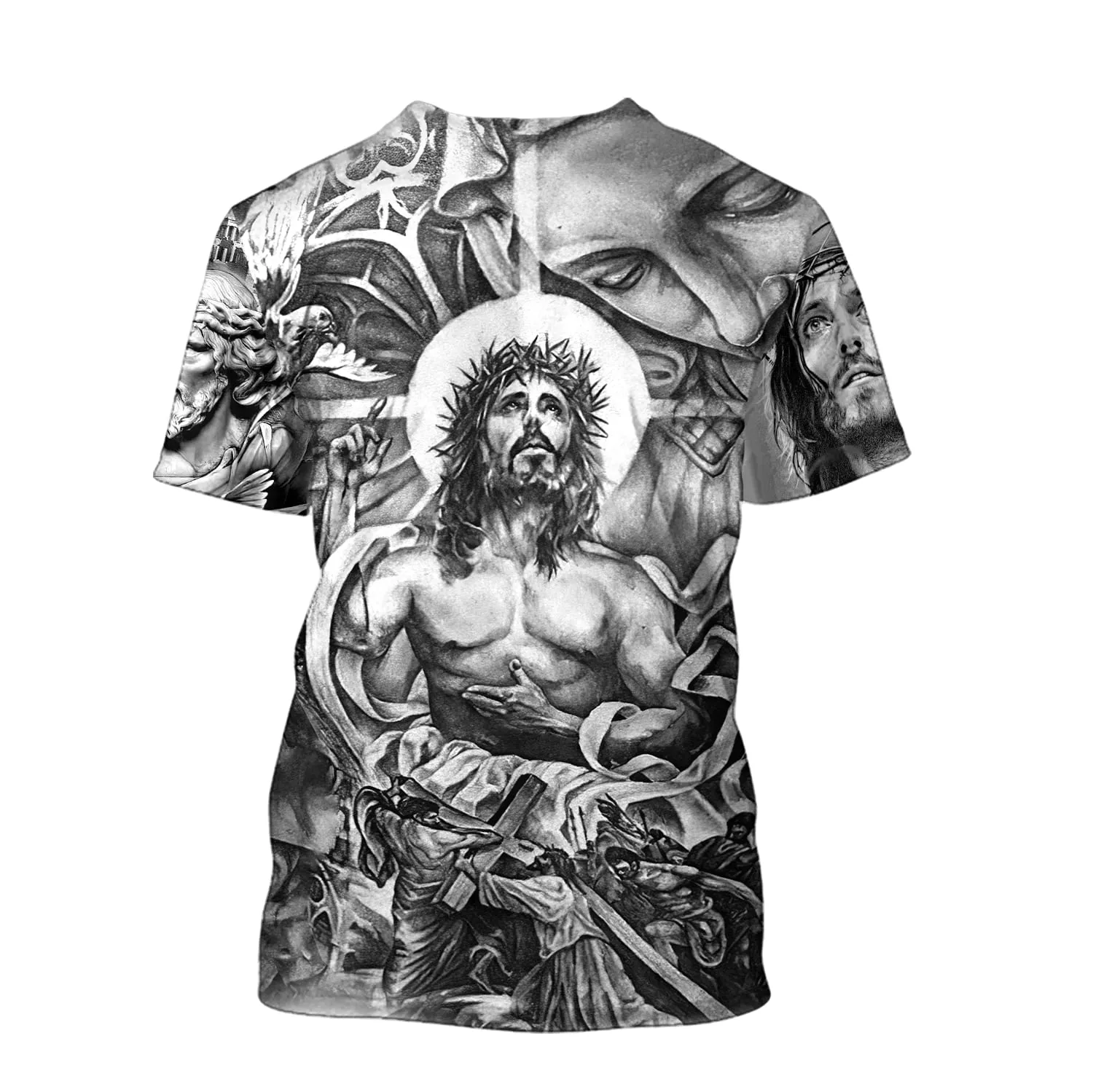 Christian Jesus Shirts - Christian 3d Shirts For Men Women