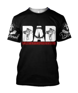 Dad Jesus Shirts - Christian 3d Shirts For Men Women