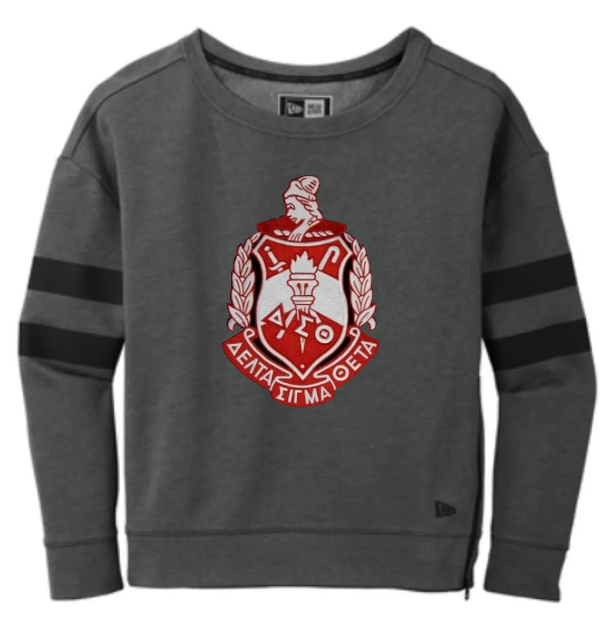 Delta Crest Varsity Crewneck