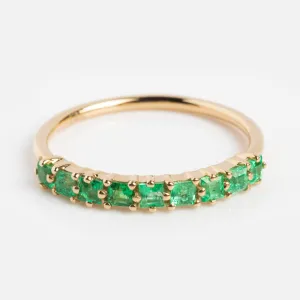 Emerald Evie Ring