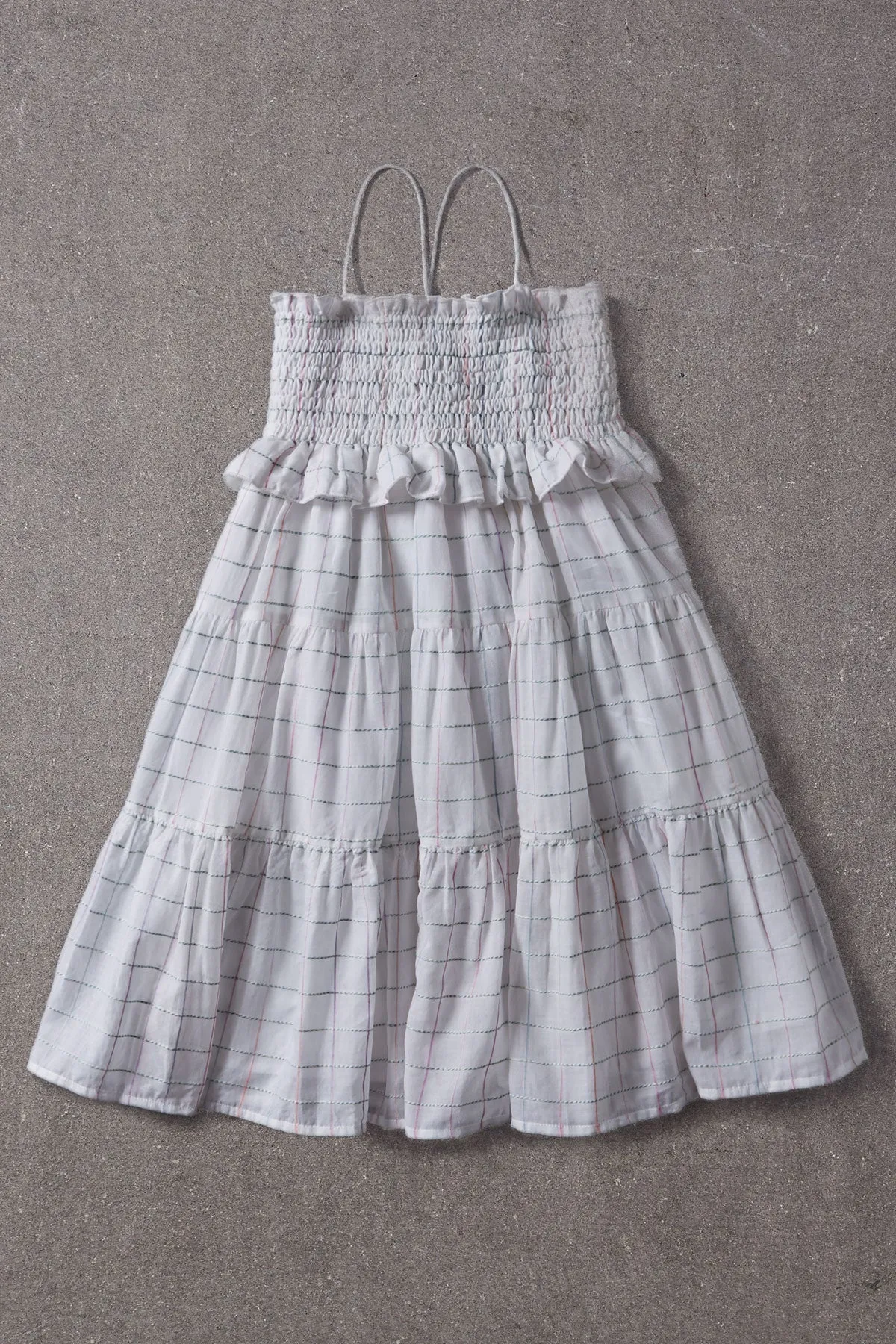 Girls Dress Nellystella Lola - Space Dye Check