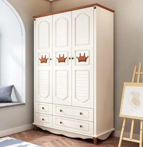 HB Rooms Crown Wardrobe (T8006) - 2 or 3 doors options