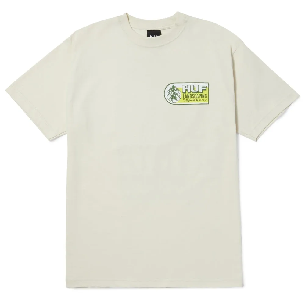 Huf Landscaping T-Shirt Bone