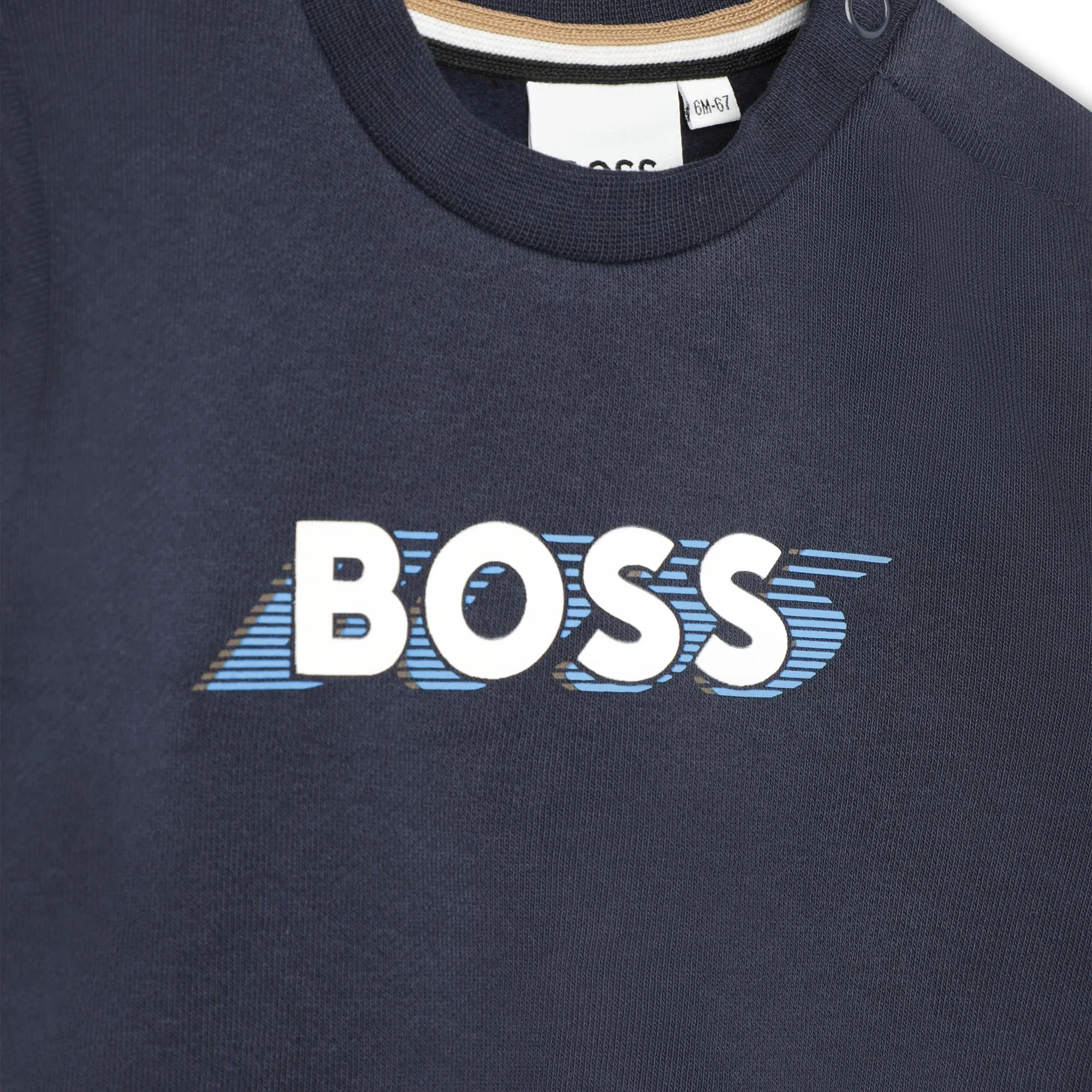 Hugo Boss Toddler Navy Sweatshirt_J05A44-849