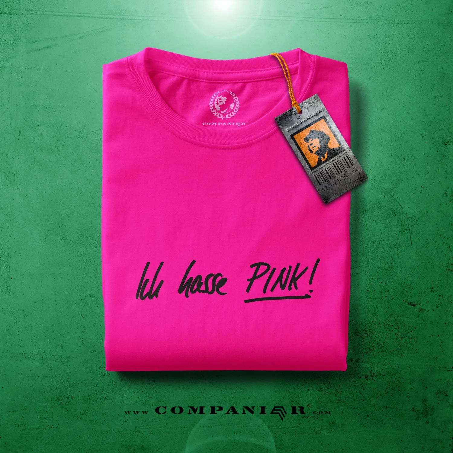 Ich hasse PINK! ― T-Shirt - Pink