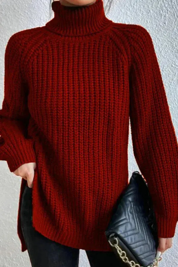 Ivyshape | Beautiful Sweater Turtleneck Sweater