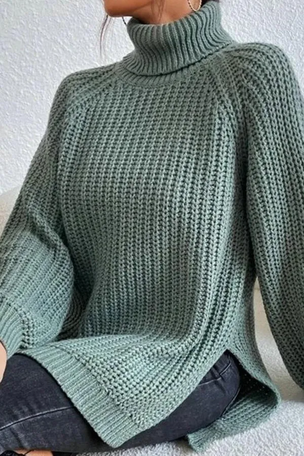 Ivyshape | Beautiful Sweater Turtleneck Sweater