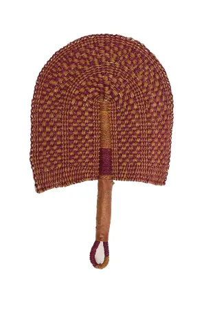 JUNGLE DIRECT ELEPHANT GRASS FAN TAN/PURPLE