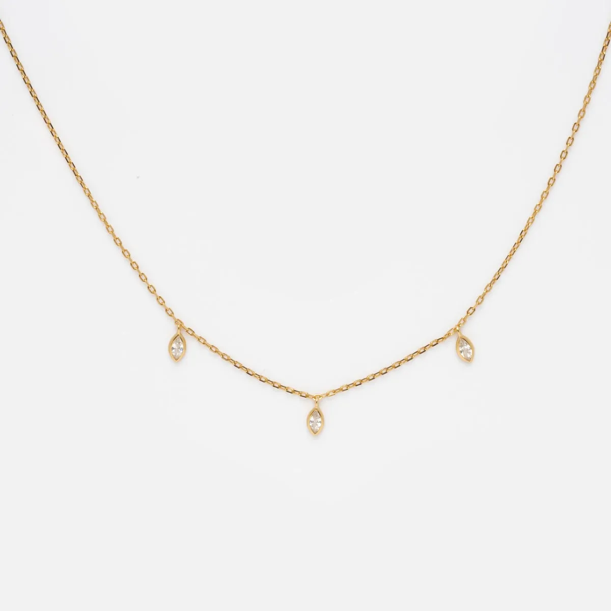 Marquise Shaker Necklace