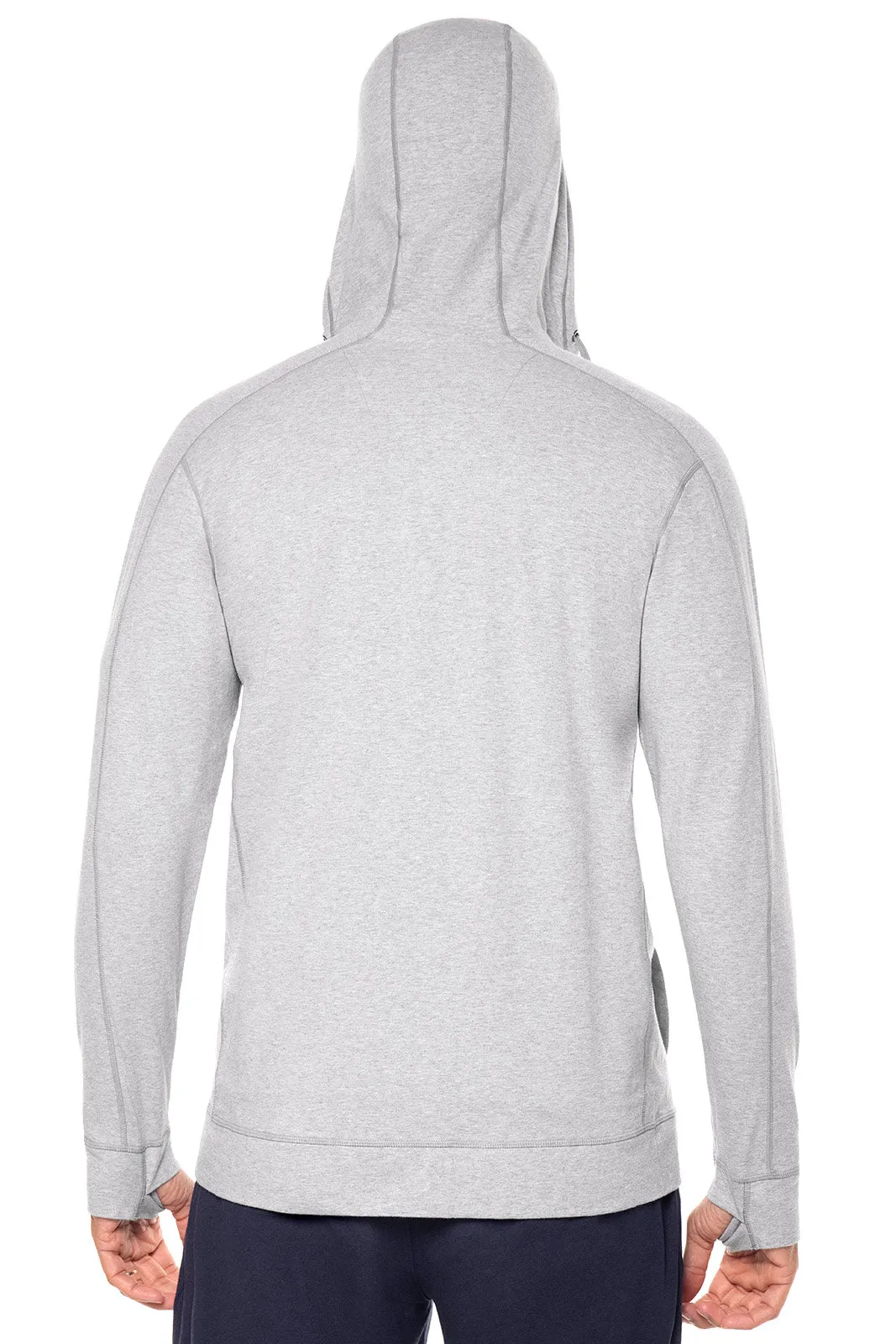 Men's LumaLeo Zip-Up Hoodie | Grey Heather