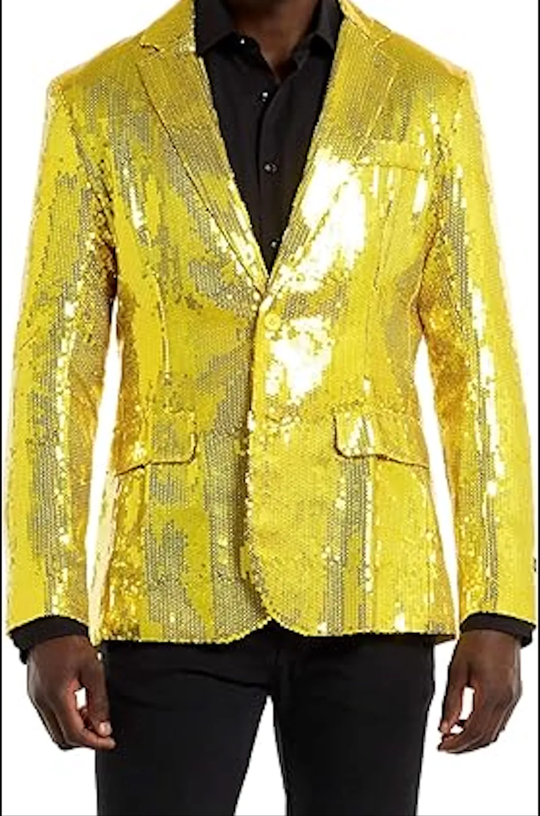 Men's Sequin NYE Red Blazer Jackets