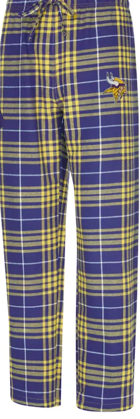 MInnesota Vikings Adult Team Apparel Flannel Pajama Pants