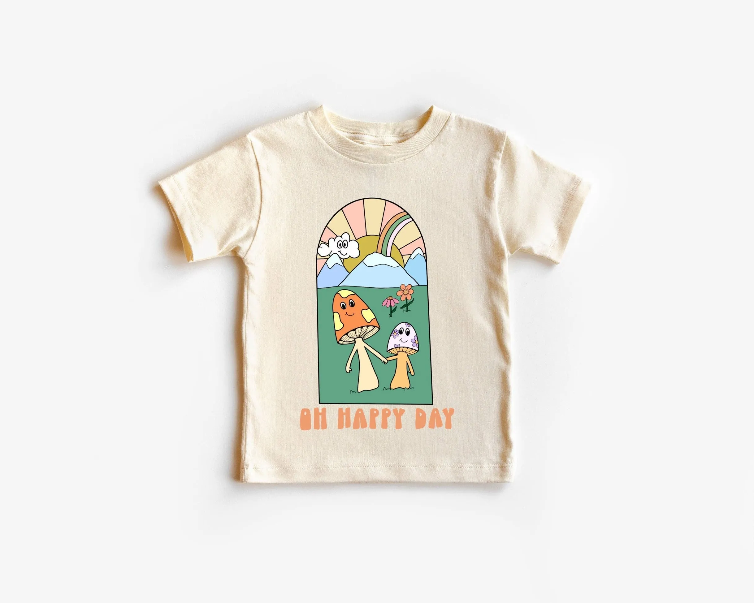 Oh Happy Day Shirt - Cream