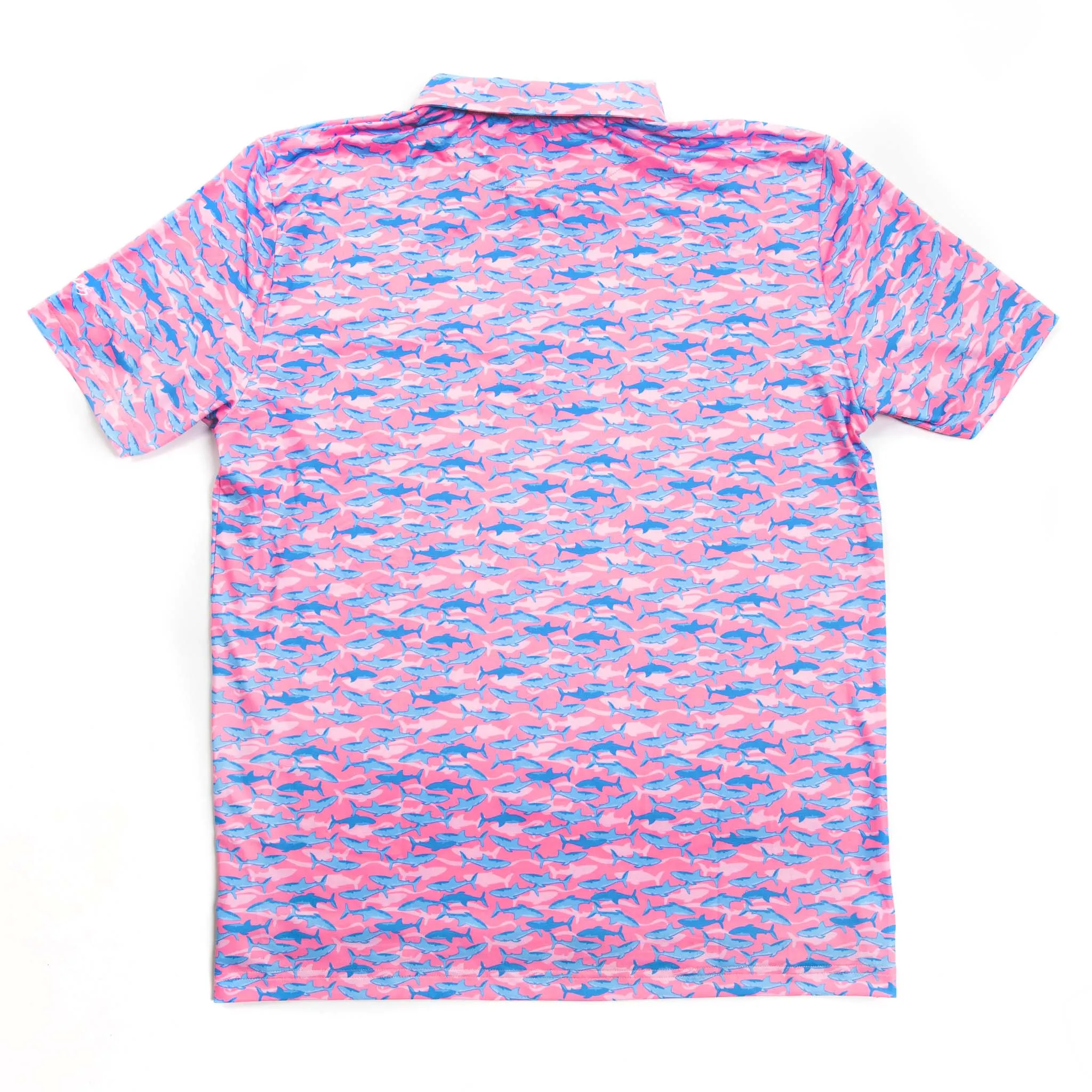 Pink Shark - Golf Polo