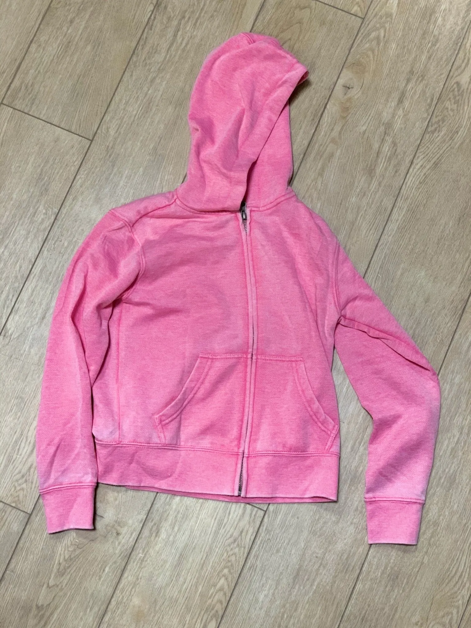 Sparkle By Stoopher Girls Crystal Nutella Love Pink Zip Up Hoodie