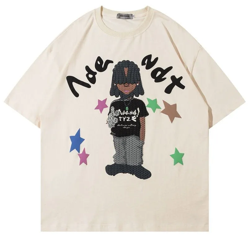 Sultana Star Graphic Oversized T-Shirt