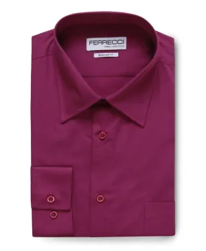 Virgo Purple Regular Fit Shirt