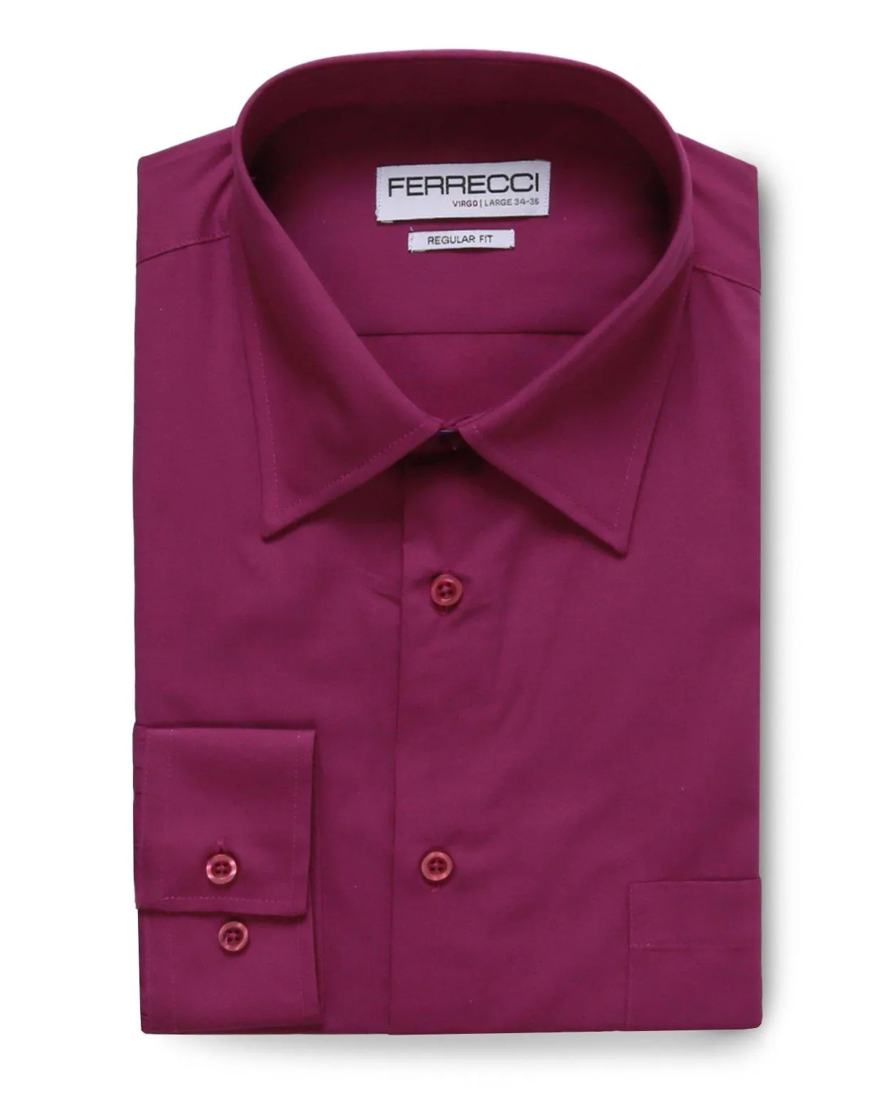 Virgo Purple Regular Fit Shirt