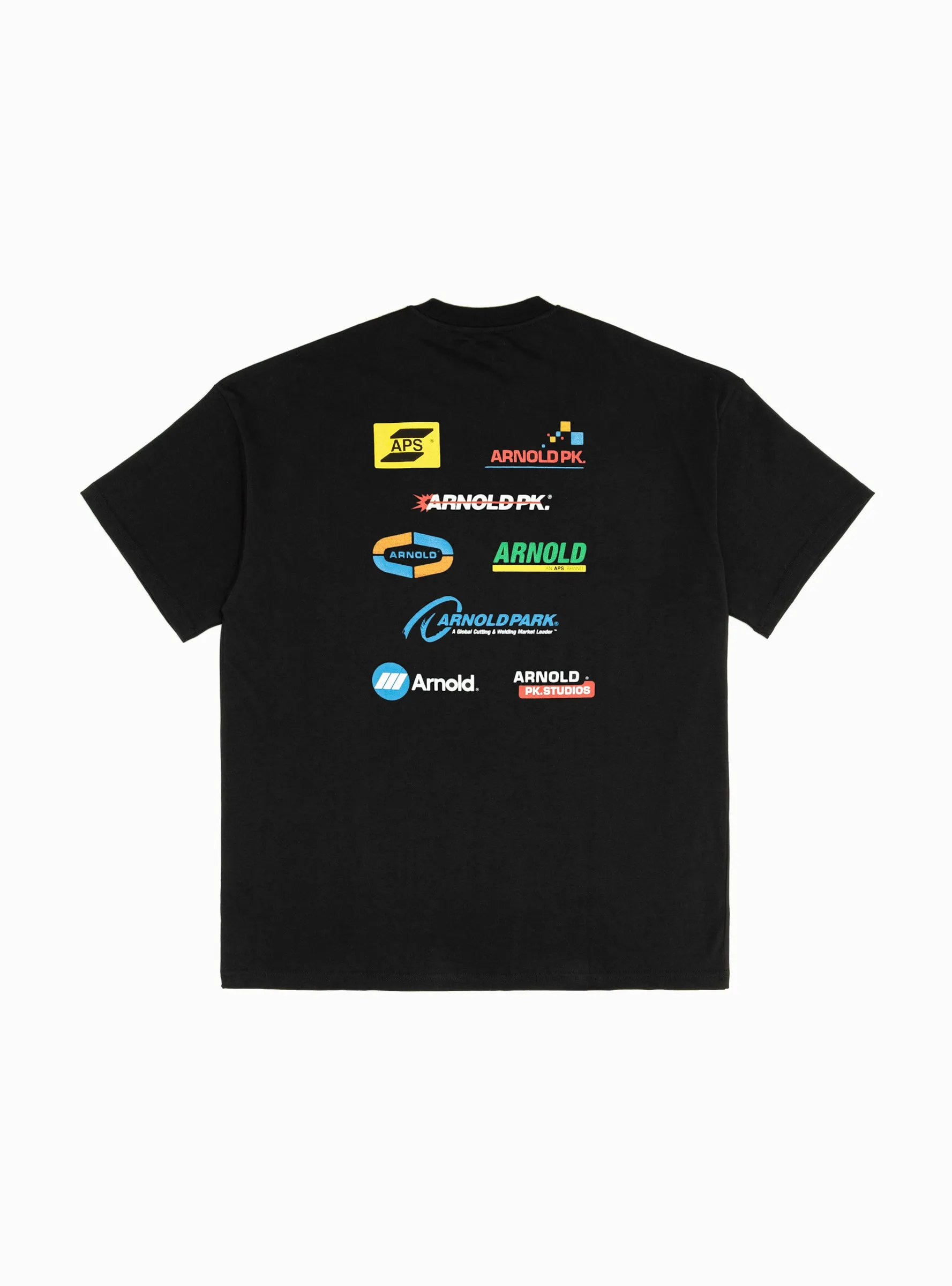 Welding Multi Logo T-shirt Black